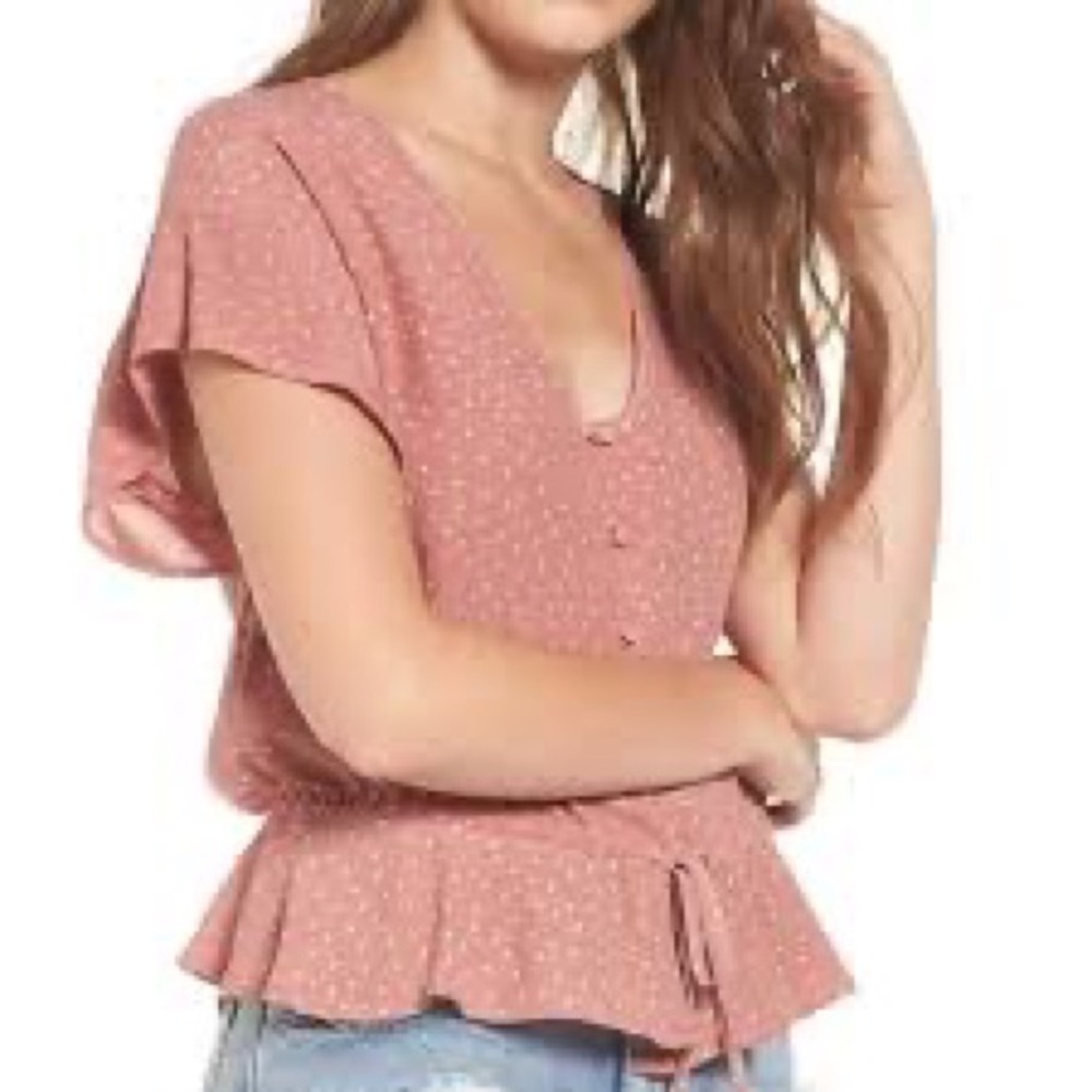 Rails Heart Pattern Shirt - image 1